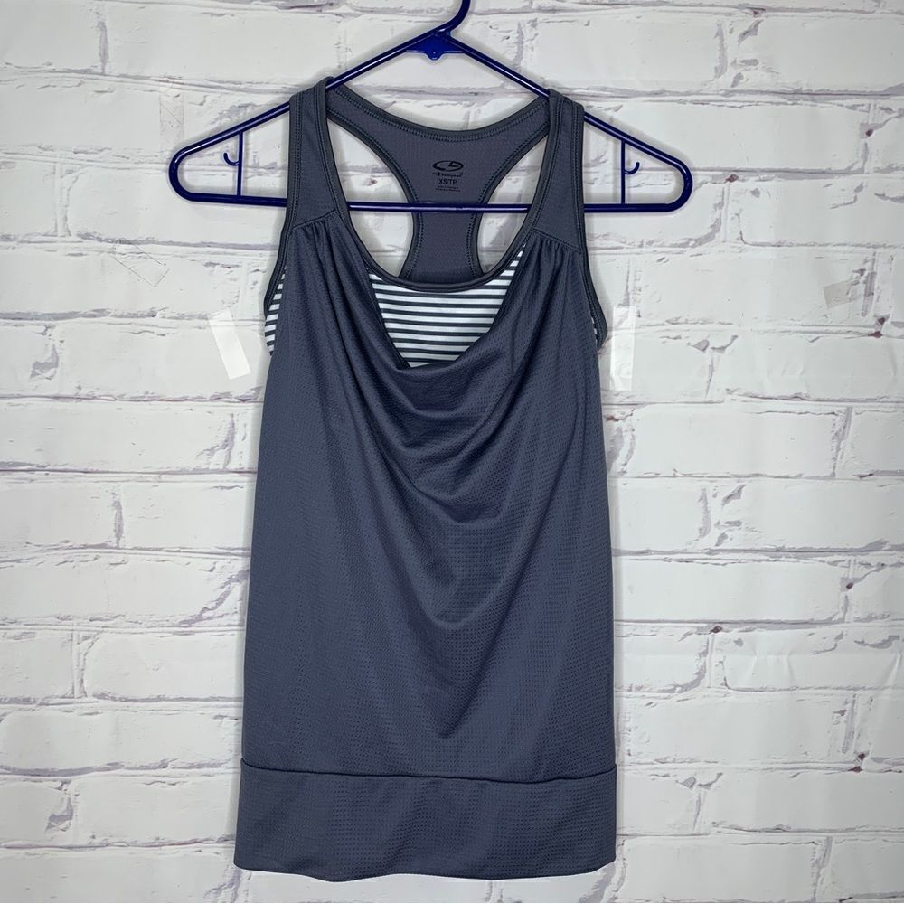 Champion gray XS tank top‎